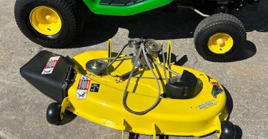 John Deere X300 under 400 hrs Riding Lawn Mower Tractor for Sale IMG 9170 375x195 John Deere X300 under 400 hrs Riding Lawn Mower Tractor for Sale