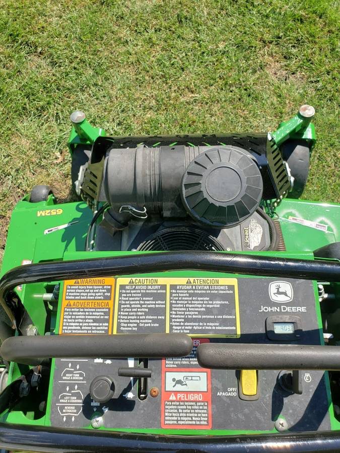 2017 John Deere 652M Quik Trak Stand on Mower for Sale IMG 9762 2017 John Deere 652M Quik Trak Stand on Mower for Sale