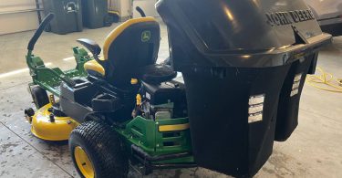 John Deere Z345 Zero Turn Riding Lawn Mower With Bagger for Sale 00M0M 8ZqZI5OzOBj 0CI0t2 1200x900 375x195 John Deere Z345 Zero Turn Riding Lawn Mower With Bagger for Sale