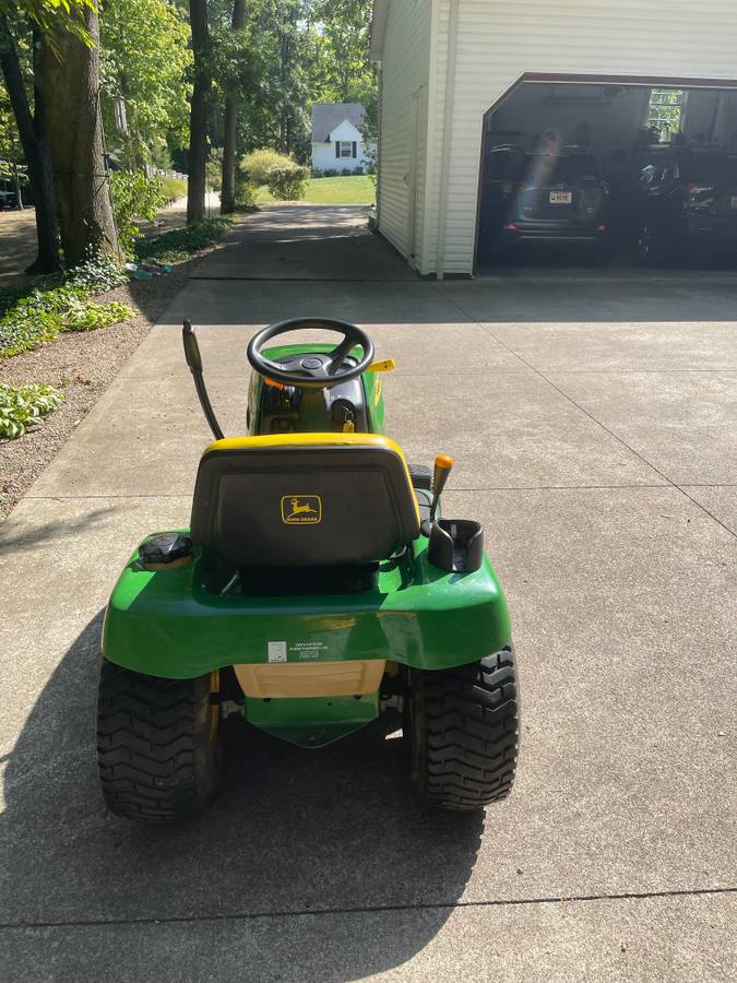 Used John Deere LT133 Riding Lawn Mower for Sale 00w0w kyK2WjqB4Pd 0oo0ww 1200x900 Used John Deere LT133 Riding Lawn Mower for Sale