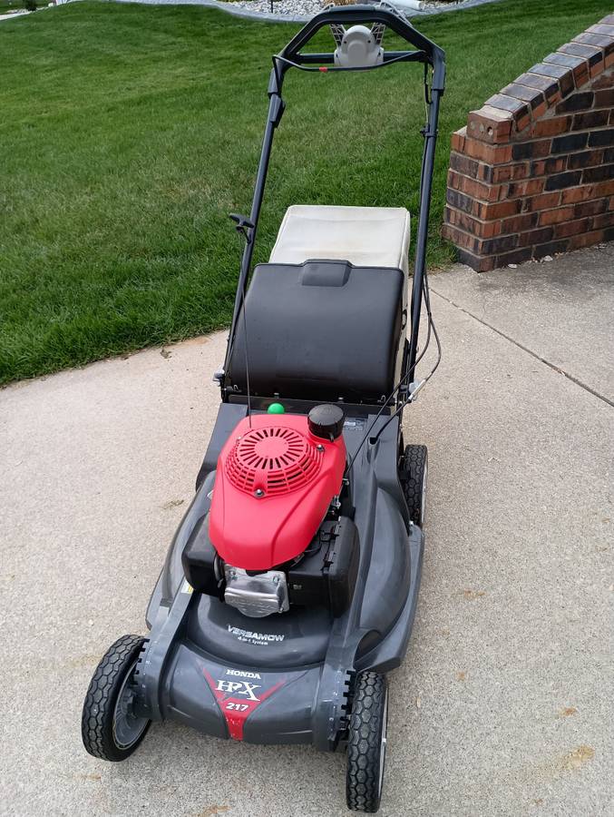 Used Honda HRX2175VKA rear drive mower with auto choke 00N0N 7QaFeuJPGxg 0t20Cz 1200x900 Used Honda HRX2175VKA rear drive mower with auto choke