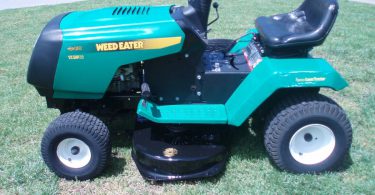 00H0H 3FF0LGTqZzT 0CI0t2 1200x900 375x195 Used Weedeater 12.5 HP 38 Inch Riding Lawn Mower for Sale