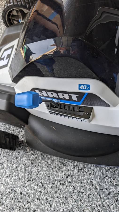 Used HART 40 Volt 20 inch Self Propelled Battery Powered Brushless Mower for Sale 00I0I 5DvJC9ujTnw 0gl0t2 1200x900 Used HART 40 Volt 20 inch Self Propelled Battery Powered Brushless Mower for Sale