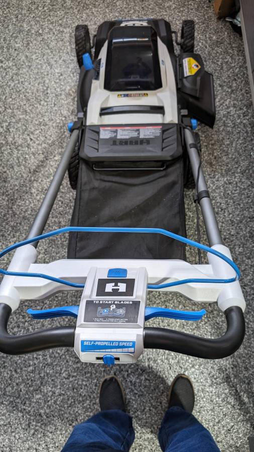 Used HART 40 Volt 20 inch Self Propelled Battery Powered Brushless Mower for Sale 00x0x 3sY4Qqp6rLX 0gl0t2 1200x900 Used HART 40 Volt 20 inch Self Propelled Battery Powered Brushless Mower for Sale