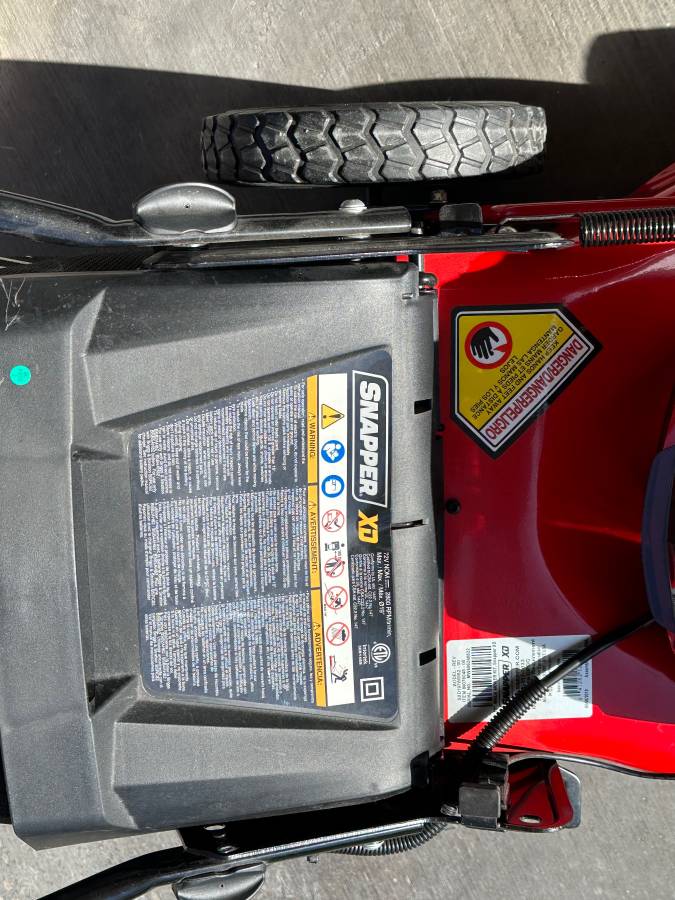 Used Snapper XD 82 Volt Max Cordless Electric 19 inch Lawn Mower with Charger and one battery 00303 iVxChviUtjT 0lM0t2 1200x900 Used Snapper XD 82 Volt Max Cordless Electric 19 inch Lawn Mower with Charger and one battery