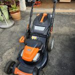 00C0C h3930P9iJdx 0t20CI 1200x900 150x150 Used YARD FORCE YF120VRX 120V Electric Lawn Mower – Dual Batteries
