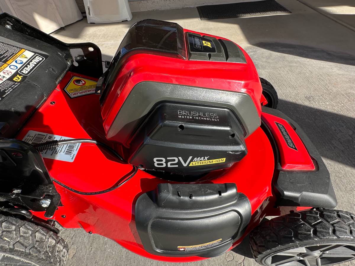 Used Snapper XD 82 Volt Max Cordless Electric 19 inch Lawn Mower with Charger and one battery 00H0H cyymWGYtvRA 0CI0t2 1200x900 Used Snapper XD 82 Volt Max Cordless Electric 19 inch Lawn Mower with Charger and one battery