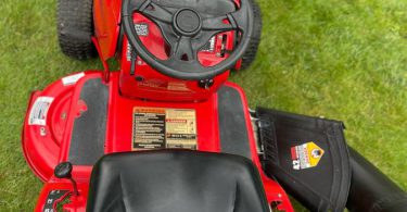 00P0P 69YGV5YuQ5u 0t20CI 1200x900 375x195 Used Troy Bilt Pony 42” Riding Lawn Mower with Dual Bagger for Sale