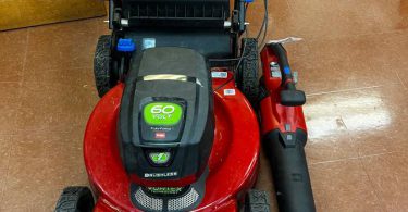 00q0q 69YtJ2Voie3 0t20CI 1200x900 375x195 Used Toro 60V Flex Force self propelled Lawnmower for sale