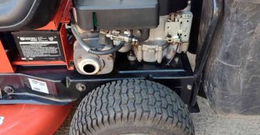 00U0U 1ohQ6VWnHd7 0tb0CI 1200x900 375x195 Used Ariens RM1028 Riding gas lawn mower with bagger