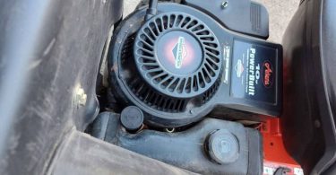 01212 gjgXD0MFPR0 0CI0tW 1200x900 375x195 Used Ariens RM1028 Riding gas lawn mower with bagger