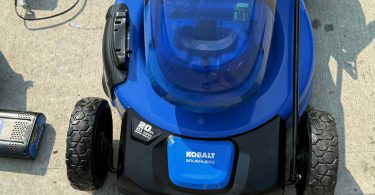 00Z0Z 9U4p097rQq0 0x20oM 1200x900 375x195 Used Kobalt 40‑Volt Brushless 20 Cordless Lawn Mower