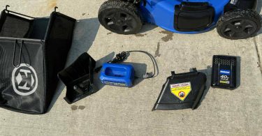 01313 2e6245EVHJR 0x20oM 1200x900 375x195 Used Kobalt 40‑Volt Brushless 20 Cordless Lawn Mower