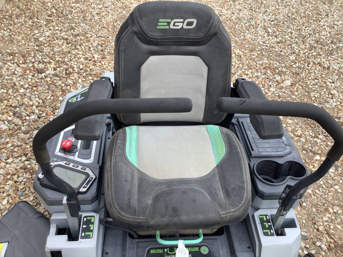 Used EGO ZT 4200L 56 volt lithium ion electric zero turn mower 00202 fgsFWiraByY 0CI0t2 1200x900 Used EGO ZT 4200L 56 volt lithium ion electric zero turn mower