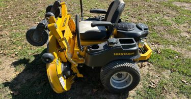 00909 5lKp1lPePnf 0CI0t2 1200x900 375x195 Hustler Raptor Flip Up Zero Turn Mower   54 Deck, 25HP Kohler   Low Hours