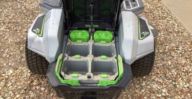 Used EGO ZT 4200L 56 volt lithium ion electric zero turn mower 00C0C kOJGBINVPJu 0CI0t2 1200x900 375x195 Used EGO ZT 4200L 56 volt lithium ion electric zero turn mower