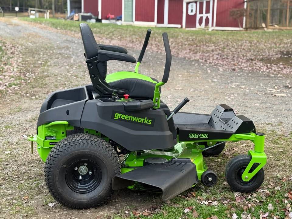 Greenworks 80V 42 CrossoverZ Zero Turn Mower Like New w/ 4 Batteries & 3 Chargers 00Y0Y aDuYwMuB7h2 0fu0bC 1200x900 Greenworks 80V 42 CrossoverZ Zero Turn Mower Like New w/ 4 Batteries & 3 Chargers