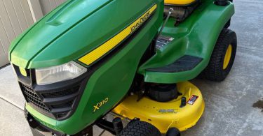 00l0l edCC4vyLvvO 0t20CI 1200x900 375x195 2015 John Deere X310 lawn tractor mower with snow blade