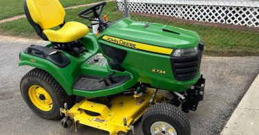 00303 4o4OePWAES4 0fu0bC 1200x900 375x195 John Deere X734 Riding Lawn Mower For Sale   Low Hours, Excellent Condition