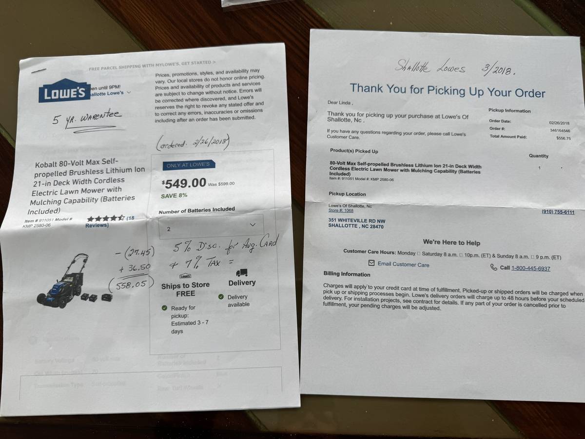 Used Kobalt Brushless 21 Inch 80 V Electric Lawn Mower for Sale 00C0C 6r47q0vJJnA 1u8176 1200x900 Used Kobalt Brushless 21 Inch 80 V Electric Lawn Mower for Sale