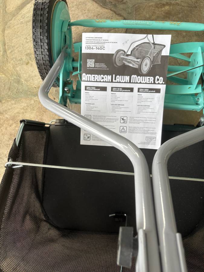 American Lawn Mower Co. 14” Reel Mower + Grass Catcher – Like New! 00t0t EFPWDuqvvt 0t20CI 1200x900 American Lawn Mower Co. 14” Reel Mower + Grass Catcher – Like New!
