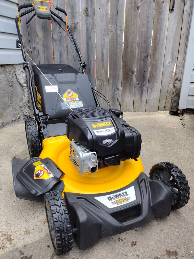 DeWalt 21 Self Propelled Lawnmower (Briggs & Stratton 163cc) – Like New 00E0E etcR5aJ2rTh 0t20CI 1200x900 DeWalt 21 Self Propelled Lawnmower (Briggs & Stratton 163cc) – Like New