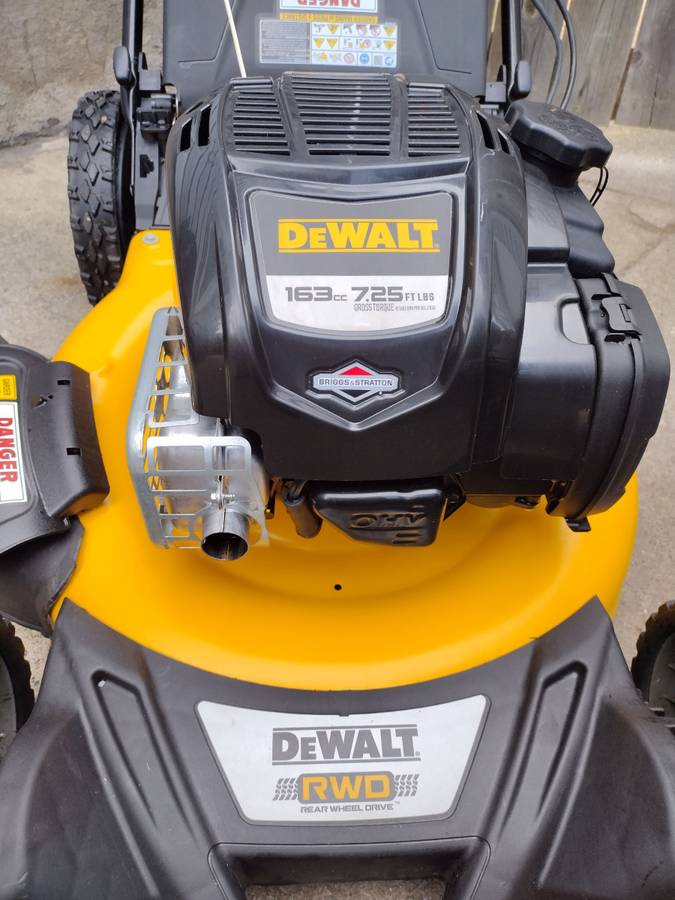 DeWalt 21 Self Propelled Lawnmower (Briggs & Stratton 163cc) – Like New 00V0V 8IPK1IIGy9B 0t20CI 1200x900 DeWalt 21 Self Propelled Lawnmower (Briggs & Stratton 163cc) – Like New