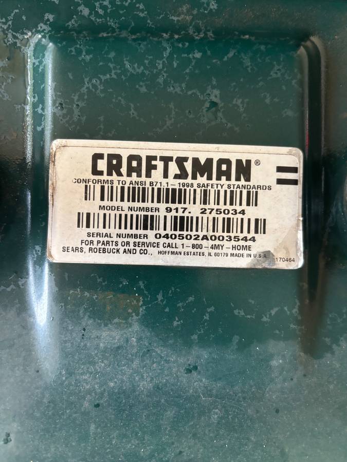 Craftsman GT3000 Garden Tractor 23HP Kohler 46” Cut Ready to Work! 00X0X 6n4PBcUN3nd 0t20CI 1200x900 Craftsman GT3000 Garden Tractor 23HP Kohler 46” Cut Ready to Work!