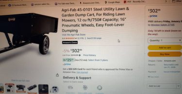 Agri Fab 45 0101 Steel Utility Dump Cart | 750lb Capacity 00v0v bMGcHoLvRsY 0CI0t2 1200x900 375x195 Agri Fab 45 0101 Steel Utility Dump Cart | 750lb Capacity